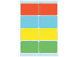 Etiket HERMA 3681 26x40mm assorti 40 stuks
