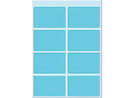 Etiket HERMA 3693 25x40mm blauw 40 stuks