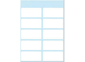 Etiket HERMA 3738 19x40mm wit 70 stuks