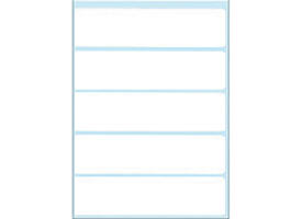 Etiket HERMA 3750 21x80mm wit 35 stuks
