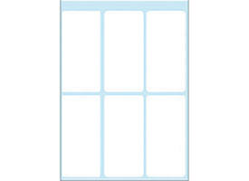 Etiket HERMA 3754 54x26mm wit 42 stuks