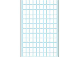Etiket HERMA 2310 8x12mm wit 3840 stuks