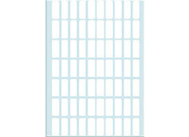 Etiket HERMA 2320 8x20mm wit 2240 stuks