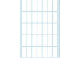 Etiket HERMA 2350 12x30mm wit 1120 stuks