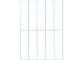 Etiket HERMA 2420 20x75mm wit 320 stuks