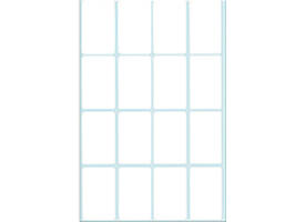 Etiket HERMA 2450 25x40mm wit 512 stuks