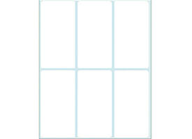 Etiket HERMA 2480 34x67mm wit 192 stuks