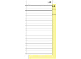 Commissieboek Expres SI-30020 210x105mm 50x2vel