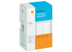 Frankeeretiket HERMA 4328 dubbel 130x40mm 500 stuks