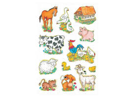 Etiket HERMA 5419 boerderijdieren