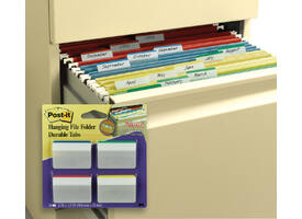 Indextabs Post-it 686A1 38x50.8mm strong gebogen assorti 24 tabs