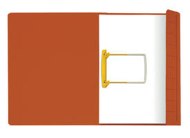Clipmap Secolor A4 100% gerecycled karton 250gr rood verpakt per 10 stuks