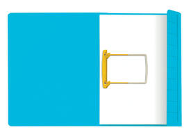 Clipmap Secolor A4 100% gerecycled karton 250gr blauw verpakt per 10 stuks