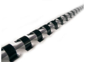 Bindrug GBC 6mm 21rings A4 zwart 100 stuks