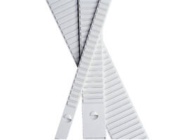 Planbordelement Djois formaat 2 48mm 35 sleuven grijs