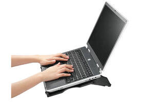 Laptopstandaard Quantore verstelbaar antraciet