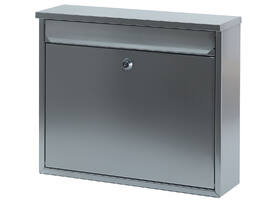Wandbrievenbus mat RVS 36x10x31cm