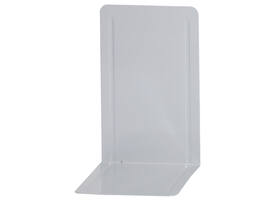 Boekensteun MAUL Pro 140x120x240mm set 2 staal wit