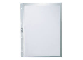 Showtas Leitz Premium copy safe 0.13mm 4-gaats PP A4 transparant 100 stuks