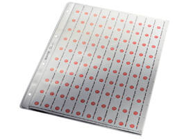 Showtas Leitz Premium copy safe 0.13mm 4-gaats PP A4 transparant 100 stuks