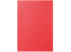 Voorblad GBC A4 lederlook rood 100 stuks