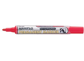 Viltstift Pentel NLF50 Maxiflo rond 1mm rood