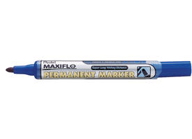 Viltstift Pentel NLF50 Maxiflo rond 1mm blauw