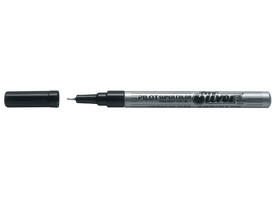 Fineliner PILOT Super Color extra fijn zilver