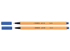 Fineliner STABILO point 88/41 fijn blauw