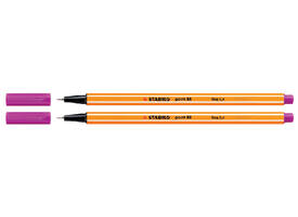 Fineliner STABILO point 88/56 fijn roze rood