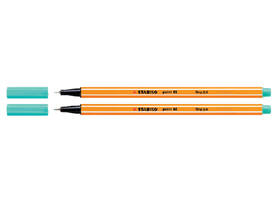 Fineliner STABILO point 88/51 fijn turquoiseblauw