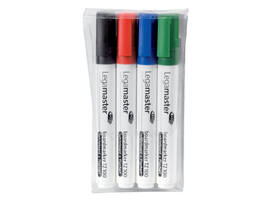 Whiteboardmarker Legamaster TZ 100 rond 1.5-3mm assorti pak à 4 stuks