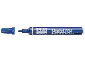 Viltstift Pentel N50 rond 1.5-3mm blauw