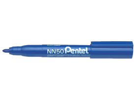Viltstift Pentel NN50 rond 1.3-3mm blauw