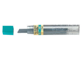 Potloodstift Pentel HB 0.7mm zwart koker à 12 stuks