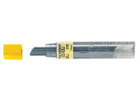 Potloodstift Pentel HB 0.9mm zwart koker à 15 stuks