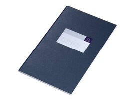 Notitieboek Djois Atlanta gelijmd 330x205mm 96 blz.blauw