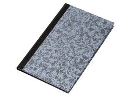 Notitieboek Djois Atlanta Excellent genaaid 330x205mm 96 blz lijn grijs gewolkt