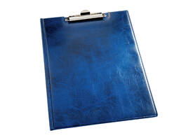 Klembordmap Durable 2355 A4 met kopklem en insteek blauw