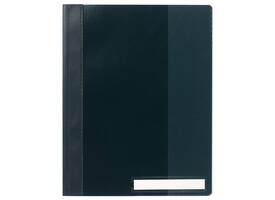 Snelhechter Durable A4 PVC extra breed zwart