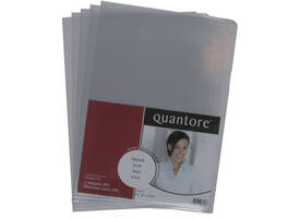 Insteekmap L-model Quantore A4 PP 0.16mm glad 25 stuks