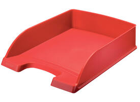 Brievenbak Leitz Plus standaard A4 rood