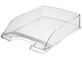 Brievenbak Leitz Plus  A4 glashelder