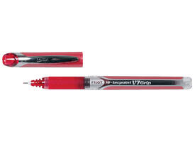 Rollerpen PILOT Hi-Tecpoint Grip V7 medium rood