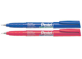 Fineliner Pentel NMF50 fijn rood