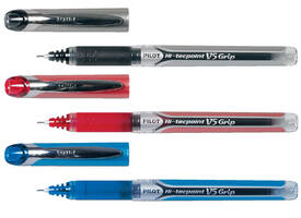 Rollerpen PILOT Hi-Tecpoint Grip V5 fijn zwart
