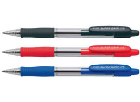 Balpen PILOT Super Grip medium zwart