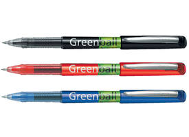 Rollerpen PILOT Greenball Begreen medium zwart