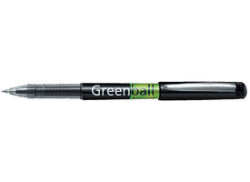 Rollerpen PILOT Greenball Begreen medium zwart