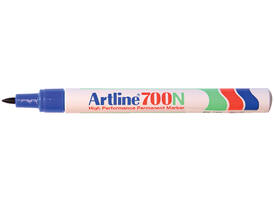 Viltstift Artline 700 rond 0.7mm blauw